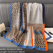 Leopard Print Scarf for Women Lightweight Cozy Spring Fall Accessories