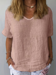 Plus o'lchamli to'liq rangli erkin va oddiy ayollar uchun ko'ylak