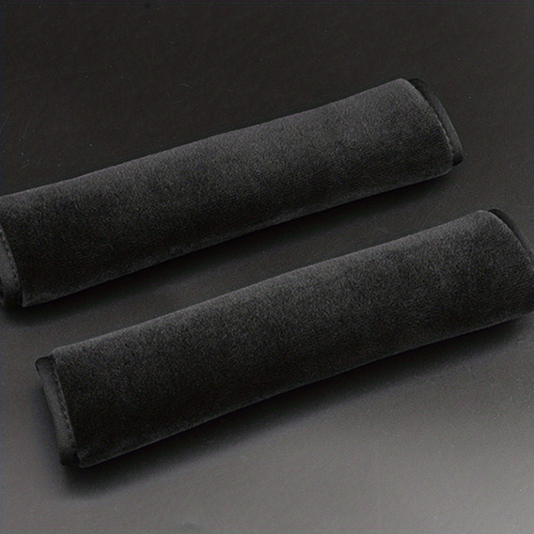 2pcs Car Seat Belt Shoulder Protector Soft Plush Universal Seatbelt Cover
