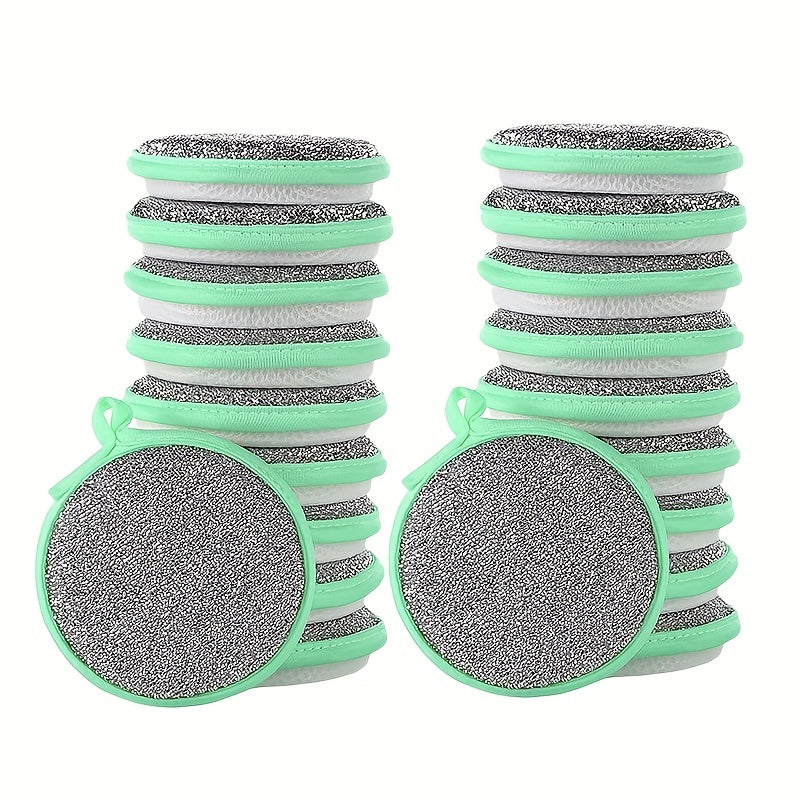 12-Piece Kitchen Cleaning Set with Sponges, Scrubbing Pads, Dish Cloths and Towels