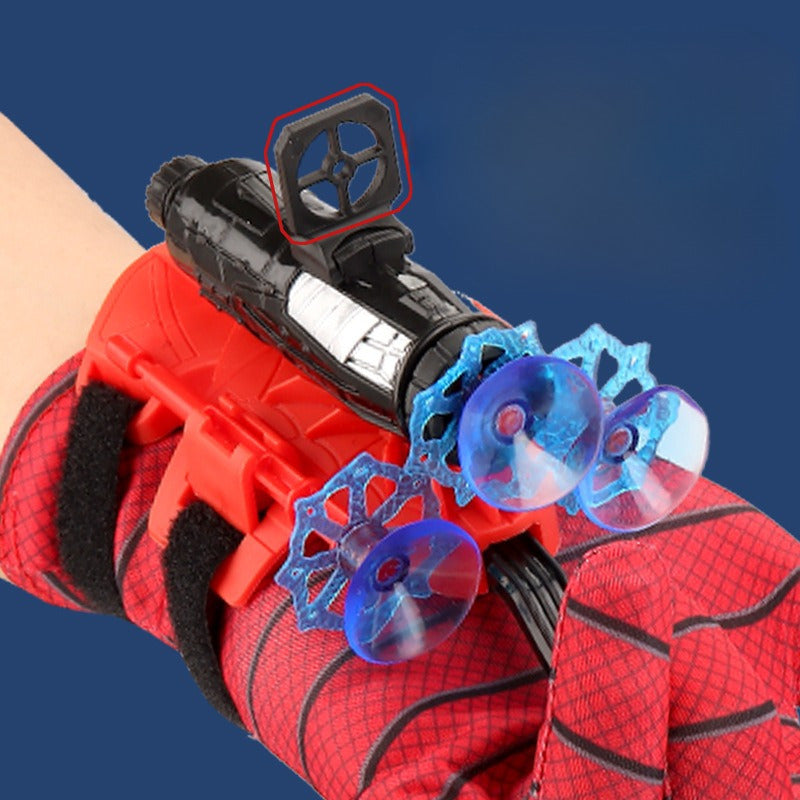 Toy Gun for Ages 3 and Up Spider Launcher with Web-Shooting and Suction Darts