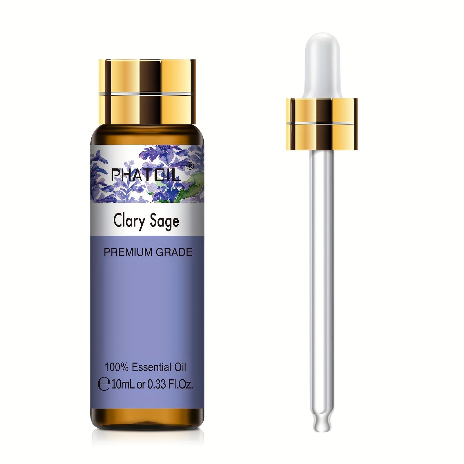 PHATOIL Efir moyi Yagona 10ml - Kayfiyatni ko'taruvchi aromaterapiya suvi, ko'p maqsadli foydalanish, yuqori sifatli, oqmas, UV nurlanishiga chidamli - 1 shisha