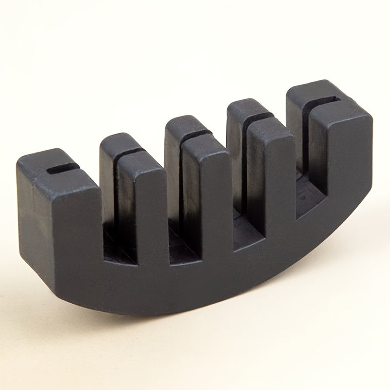 Silicone Violin Mute Black Noise Reduction String Protection