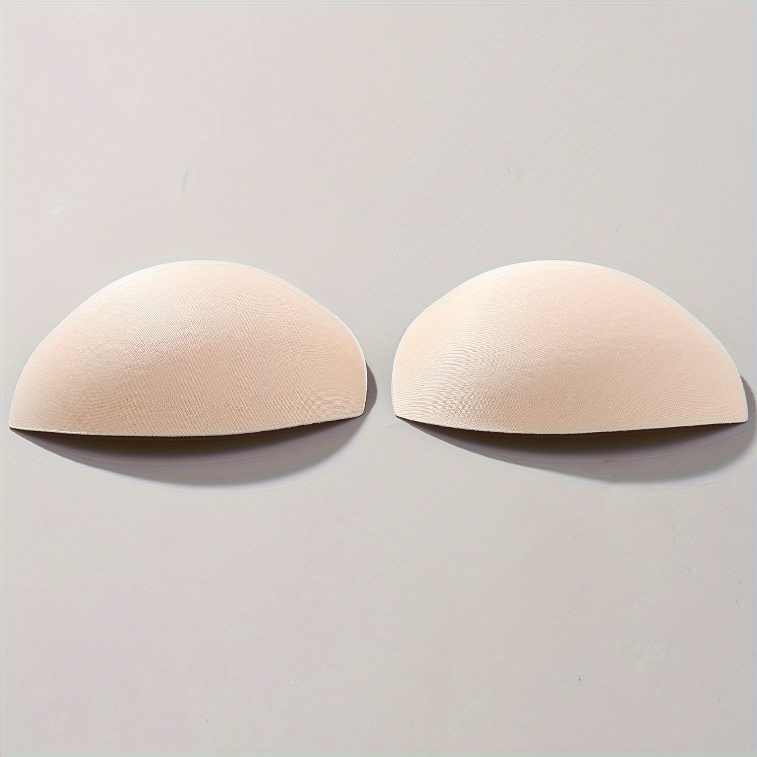 6 Pack Seamless Triangle Bra Inserts Soft Polyester Sponge Pads for Yoga Sports Bras