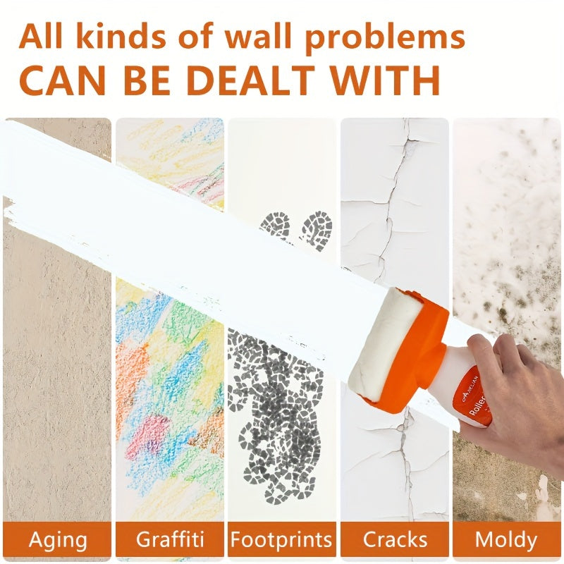Multi-Specification Wall Paint Roller Durable PP Material for Wall Renovation and Stain Removal