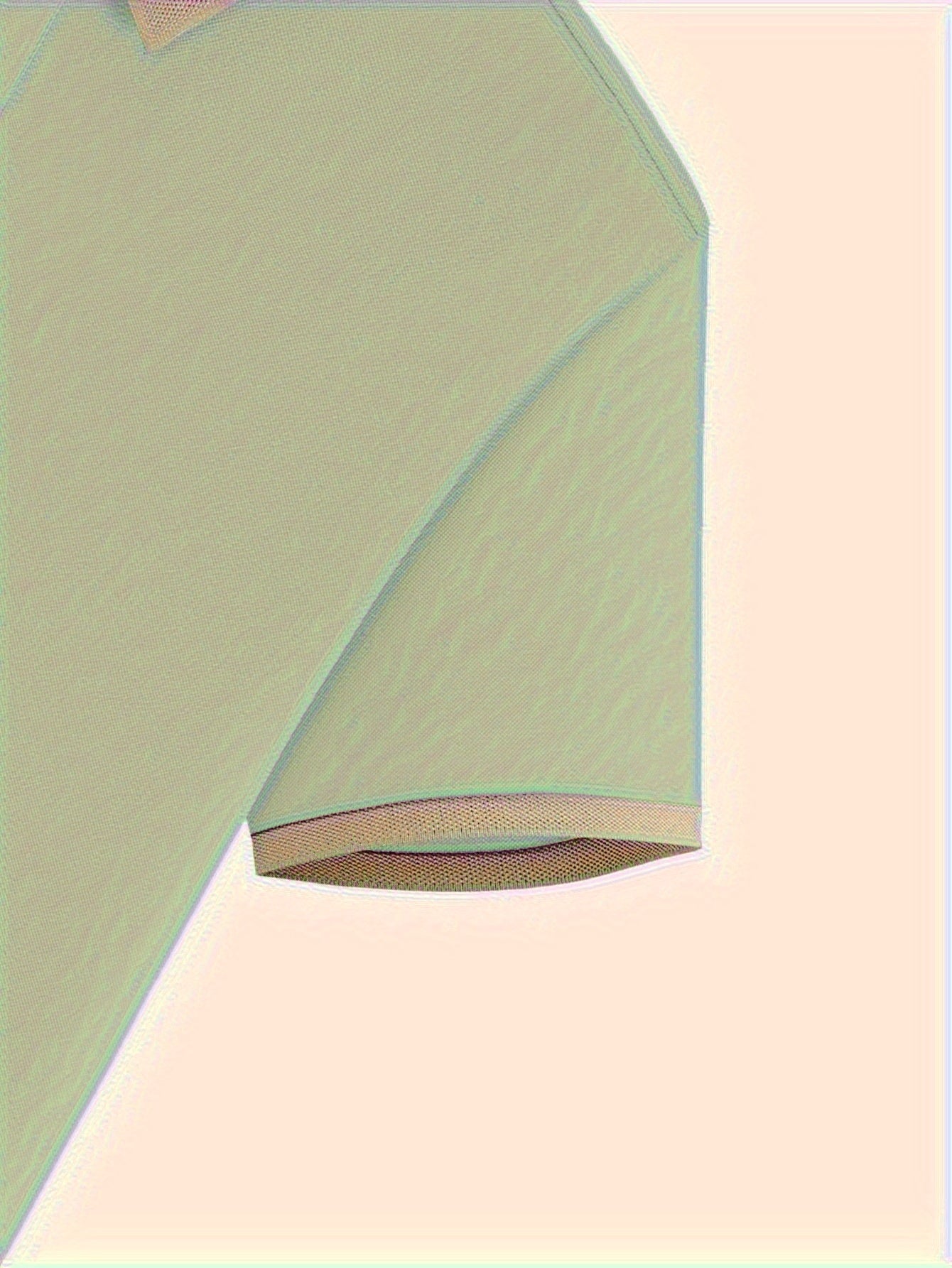 Yoz uchun rang-barang geometrik bosma bilan nafas oladigan polyester biznes polo kofta