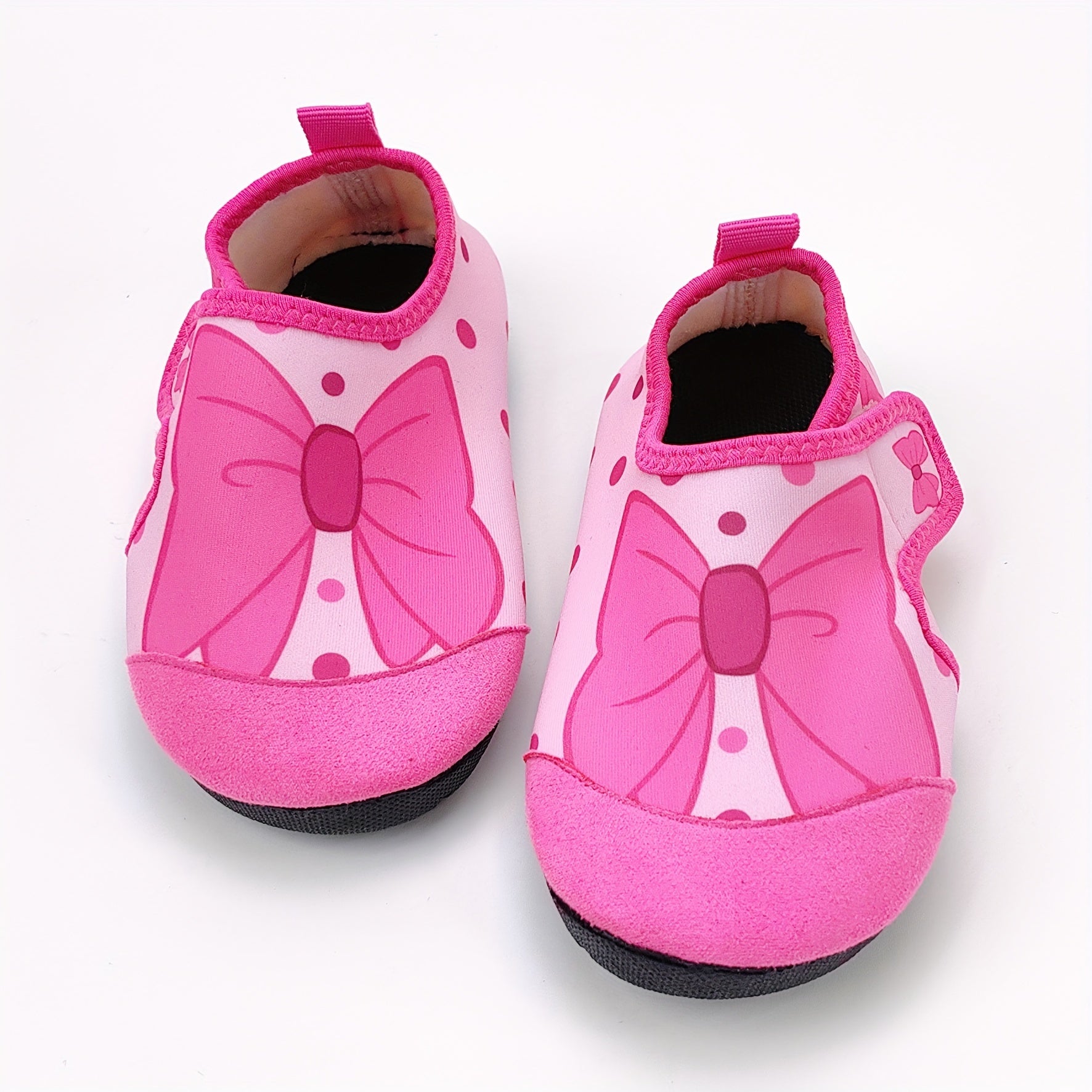 Детские летние водные тапочки с мультяшным принтом, легкая быстро сохнущая ткань, верх из ТПР, подошва из ТПР