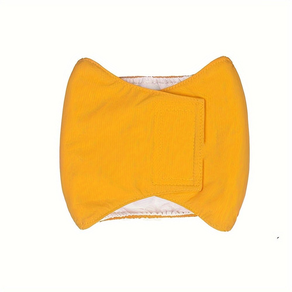 Washable Reusable Dog Belly Band Diapers for Male Dogs Leakproof with Magic Tape