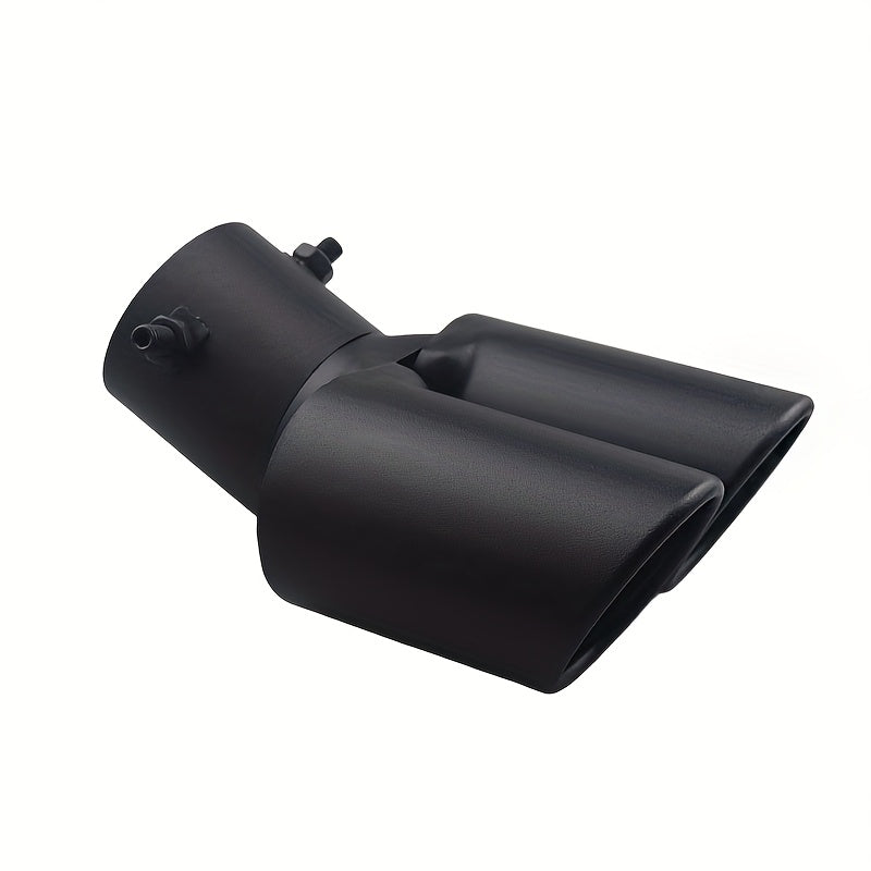 Automobile Dual Outlet Exhaust Pipe Stainless Steel Dual Tube Tail Pipe