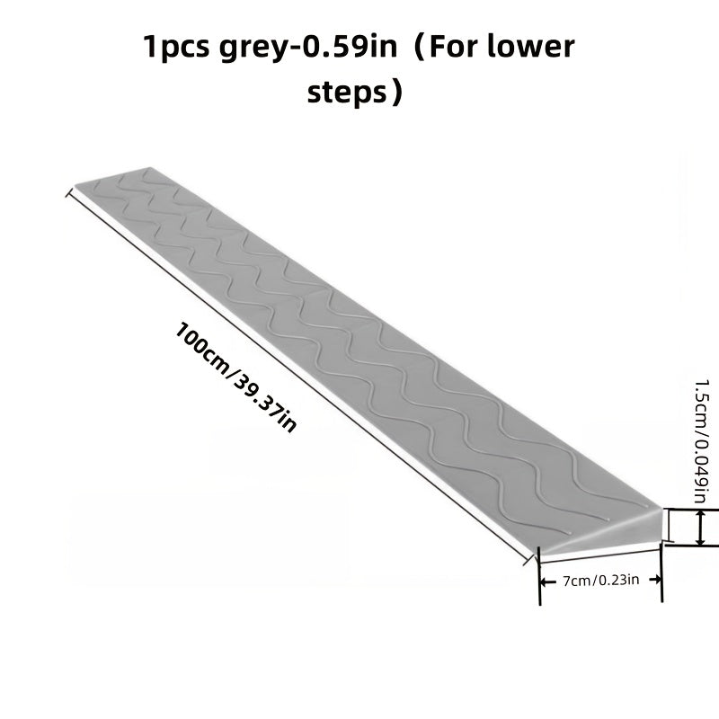 Xiaomi/ECOVACS/iRobot/Roborock/Vakuum tozalagich uchun uy rampasi plitkasi - Plastik qadam pad bilan ko'tarilish mato va eshik qirralari uchun ichki tozalash roboti aksessuari