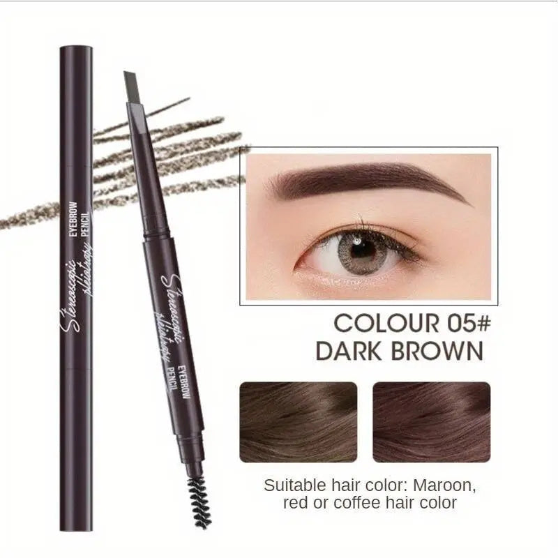 Women's Waterproof Multi-Color Double-Ended Eyebrow Pen