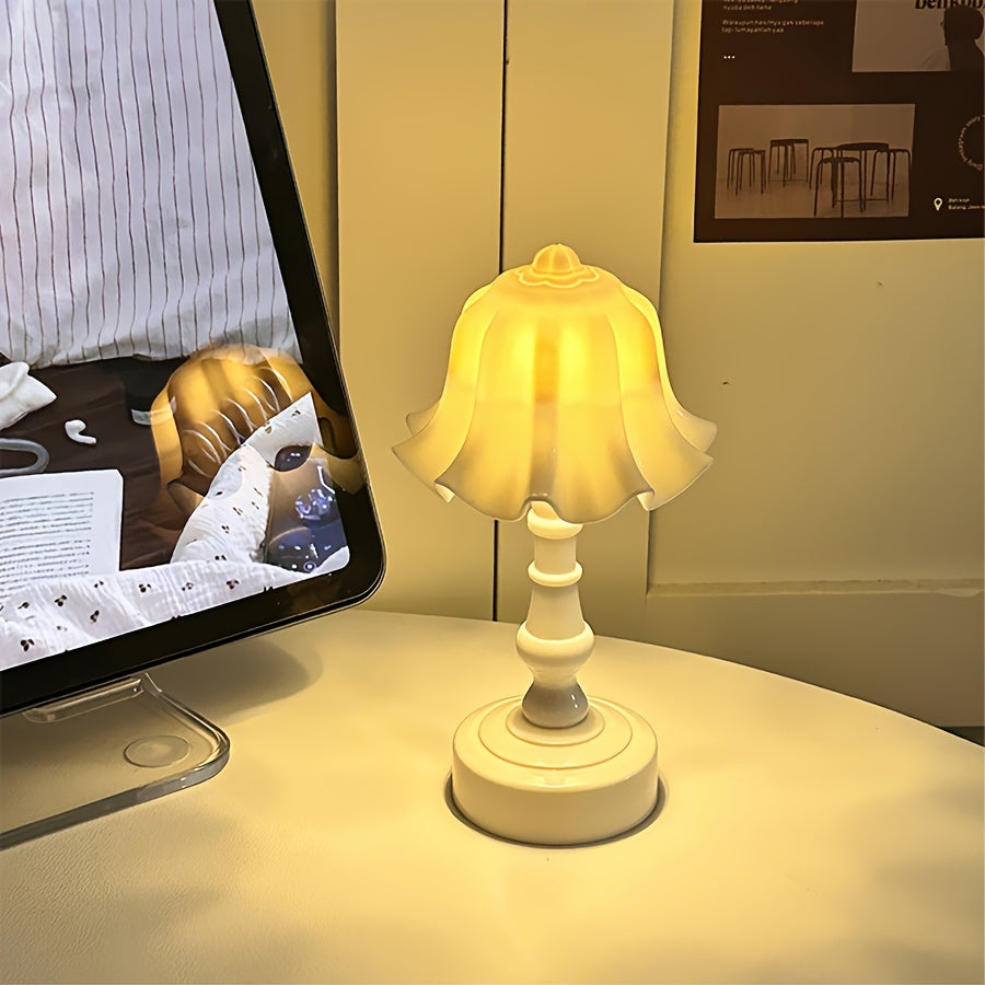 Mini Blossom LED Table Lamp for Bedroom Desk Living Room Decor