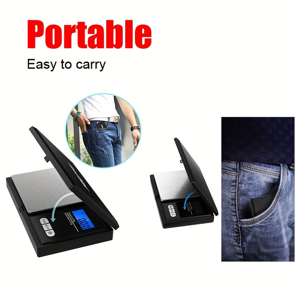 Digital Pocket Scale for Jewelry Gold Kitchen Use 0.01g Accuracy