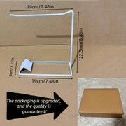 Set of 2 Modern Metal Jewelry Display Stands for Lipsticks, Keychains, and Necklaces