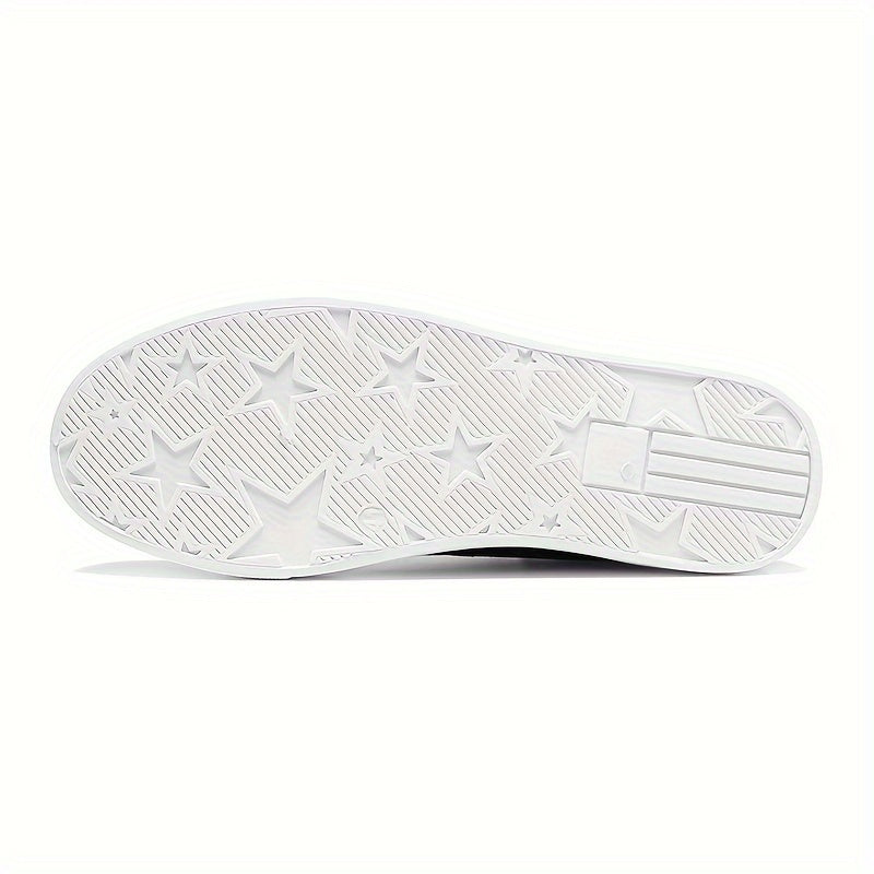 Zapatillas de lona para hombre de caña baja antideslizantes, duraderas, cómodas y casuales para correr