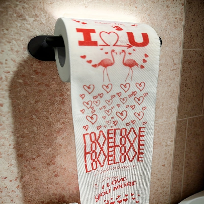 Valentine's Day sovgʻa qogʻoz sochiqlari Qizil yuraklar Sevgi mavzusi 100g rulon