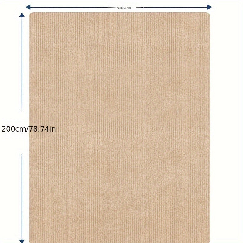 Non-Slip Adhesive Carpet Roll 40.64cm x 200.66cm for Stairs Hallways Office Bedroom