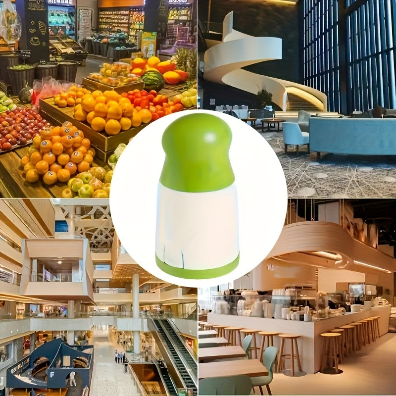 Manual plastic spice grinder for chopping parsley vegetables cilantro ideal for chefs foodies in home restaurant kitchens