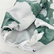 Funda para tabla de planchar floral, resistente al calor, de poliéster grueso, fácil de instalar