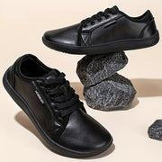 Minimalist Barefoot Sneakers for Men and Women with Wear-Resistant Rubber Sole and Breathable Microfiber Upper