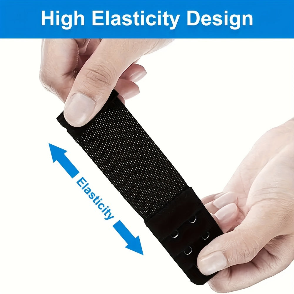 Extensores de correa de sujetador para mujer de 12 piezas, accesorios de lencería ajustables, poliéster sólido