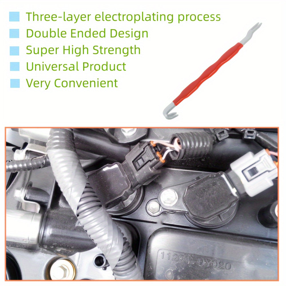 Инструмент для разборки соединителей проводов, автомобильные запчасти, хромированная ручка, PVC, комплект