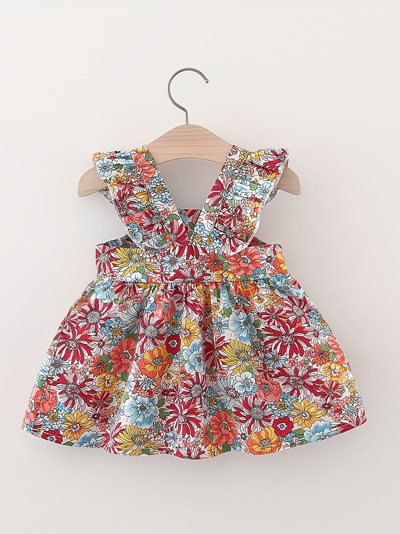 0-3 yoshli bolalar uchun 2 ta vintage qiz bola ko'ylagi to'plami, paxtadan, yelkasiz va mos keladigan sumka bilan birga.