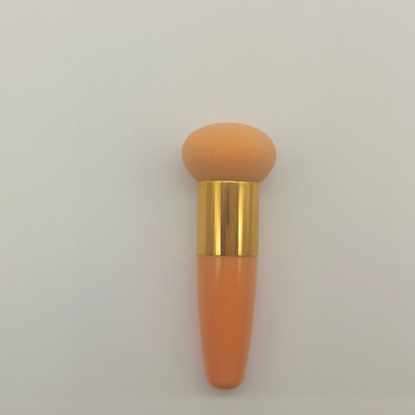Uniseks makiyaj choʻpi bilan tutqichli goʻshtli goʻshtli qoʻllanma Beauty Blender Mushroom