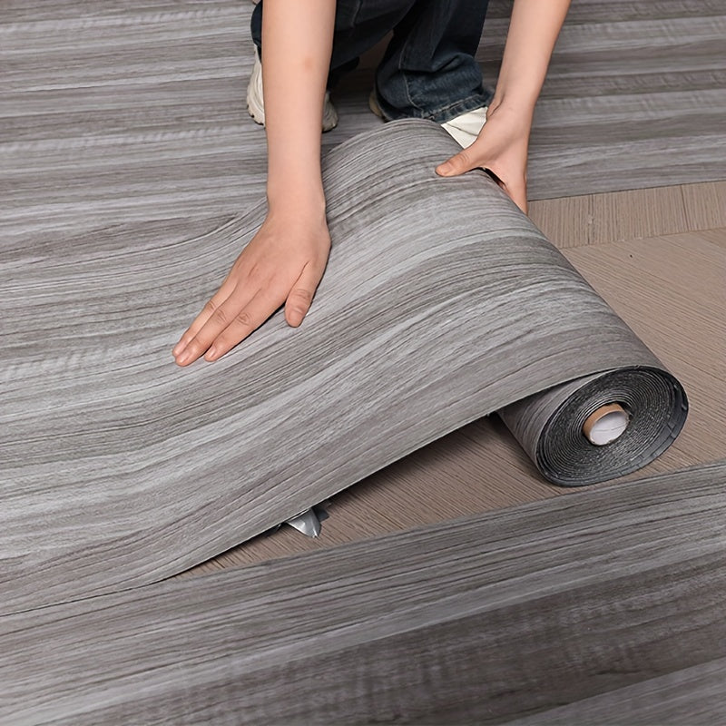 Retro Wood Grain Self-Adhesive Wallpaper Waterproof Oil-Resistant for Furniture and Room Makeovers 39.88cm x 299.72cm