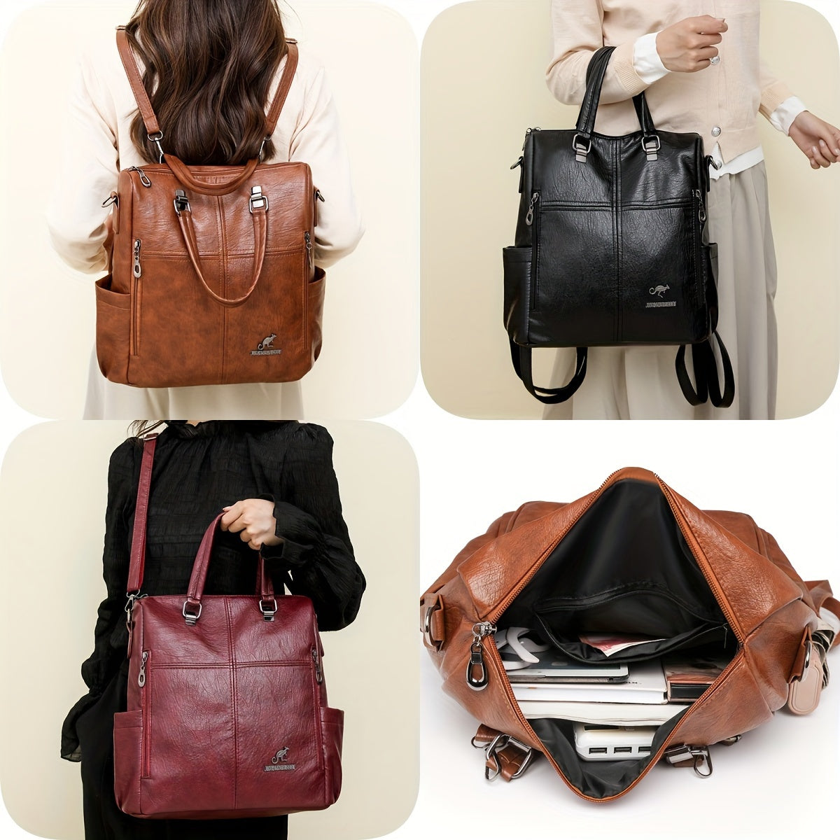 Vintage Ayollar Ruksak T