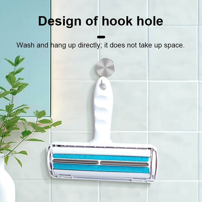 Pet Hair Remover Reusable Lint Roller for Cats and Dogs Portable Multi-Surface Fur Removal Tool