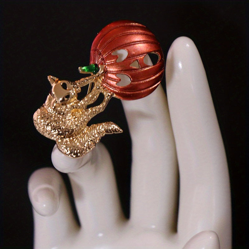 Enamel Halloween Brooch Women's Fashion Pin Exquisite Unique Accessory
