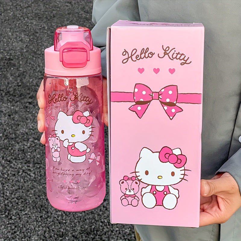 680ml plastik suv shisha bolalar uchun Hello Kitty dizayni bilan