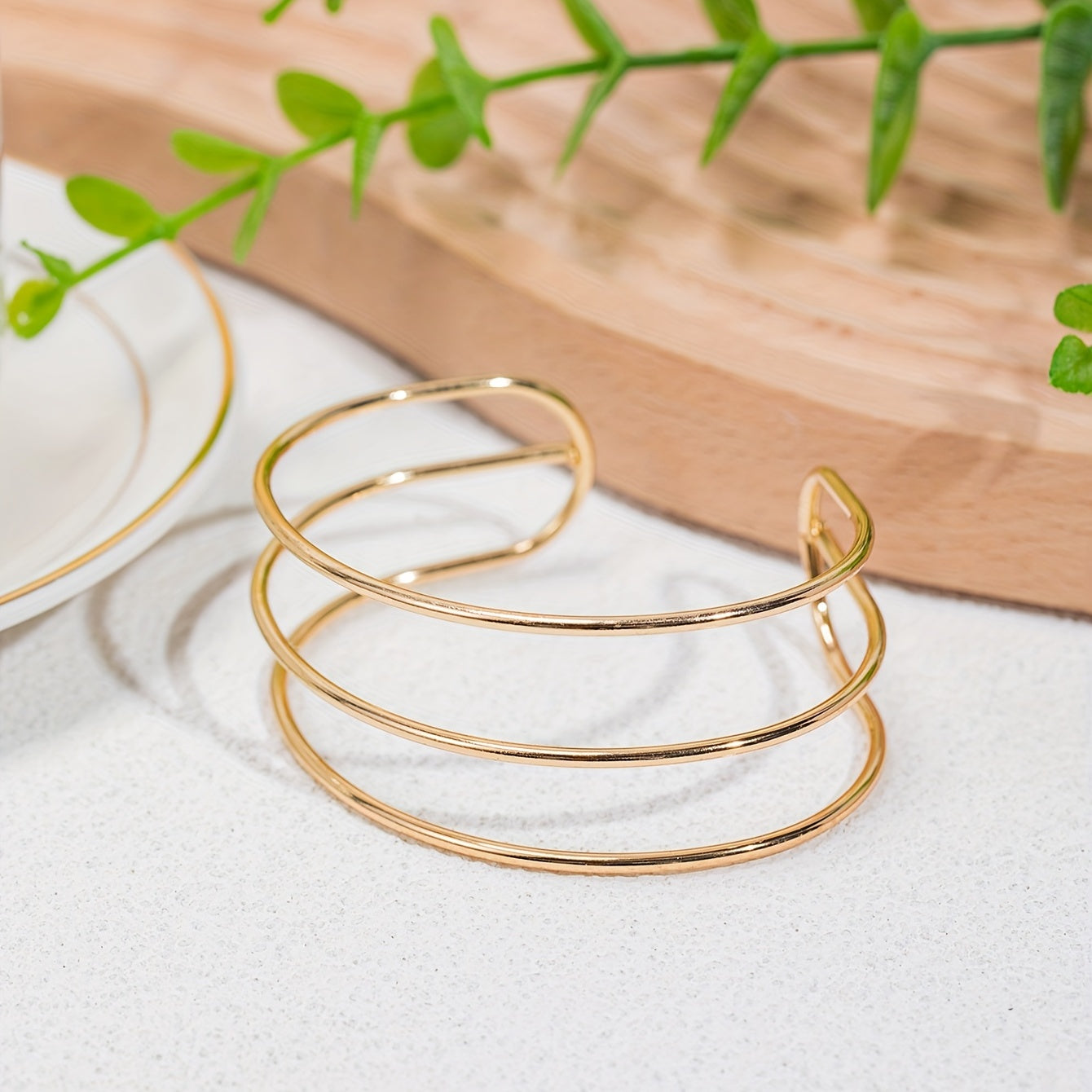 Golden Curtain Tiebacks Yarn Curtain Buckle Accessories 2 Pack