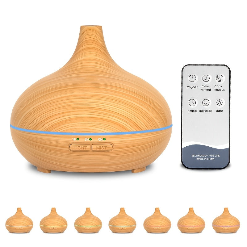 Aroma Diffuser Humidifier 150ml Cold Mist Night Light for Bedroom Office