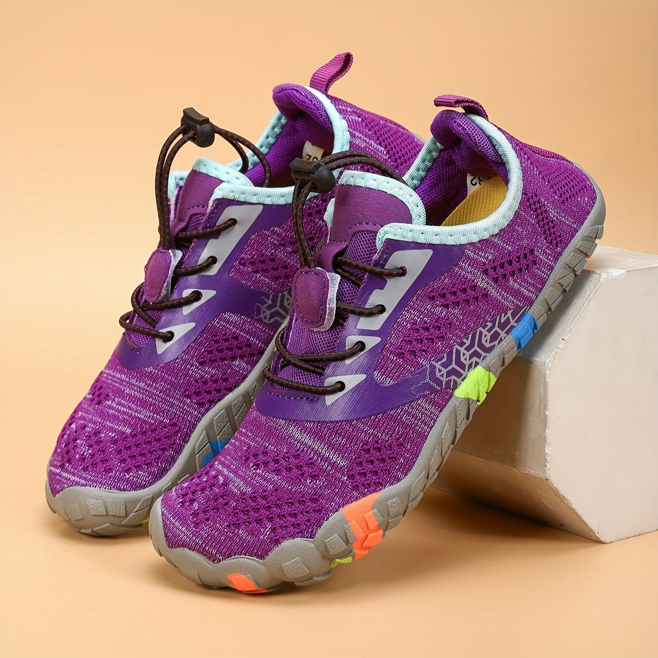 Zapatos de agua para niños, ligeros, de secado rápido, con slip-on, deportivos y casual para niños y niñas