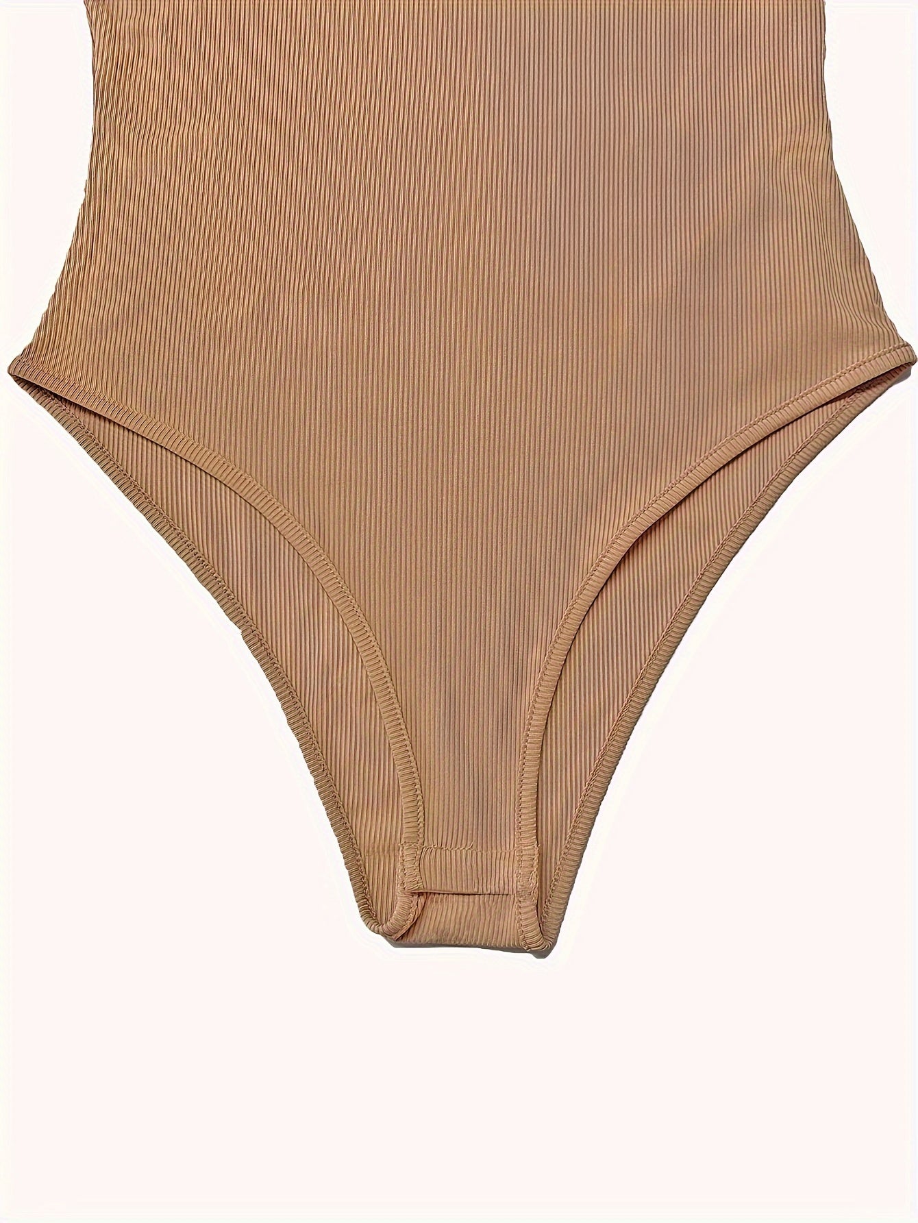 Plus Size Bodysuit Short Sleeve Crew Neck Contrast Trim Spring Summer Women