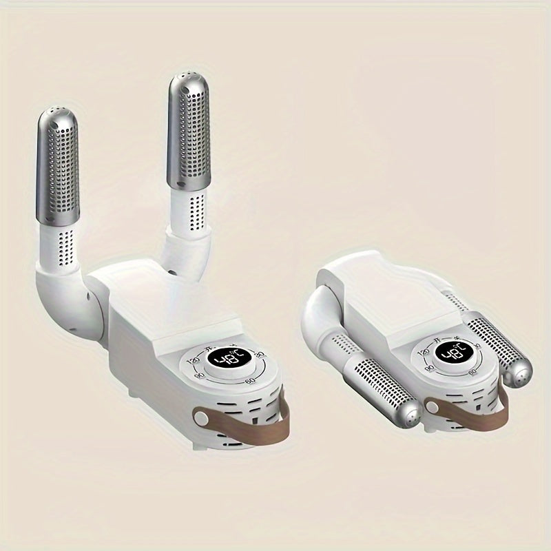 OSREE portativ poyabzal qurituvchi, vaqt belgilash funksiyasi va egiluvchan dizayni bilan, turli xil poyabzal turlari uchun mos keladi.