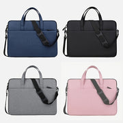 Lightweight Waterproof Polyester Laptop Bag with Zipper for Business and School