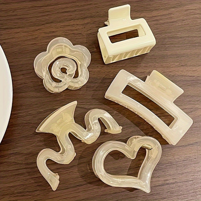 Hair Accessory Collection 65/52/75 Pieces Claw Clips Scrunchies and More for Stylish Looks