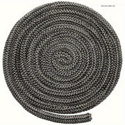 High-Temperature Fiberglass Seal Rope for Wood Stoves and Fireplaces 198cm Black