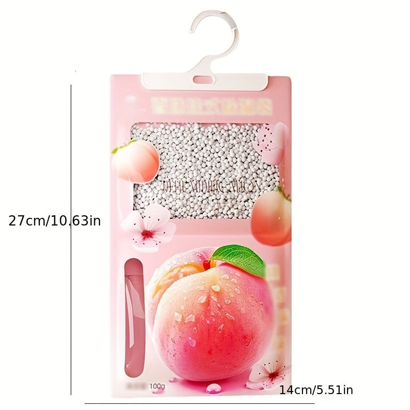 Наборы из 3, 5 или 10 мешков-осушителей с ароматом персика для внутренних помещений