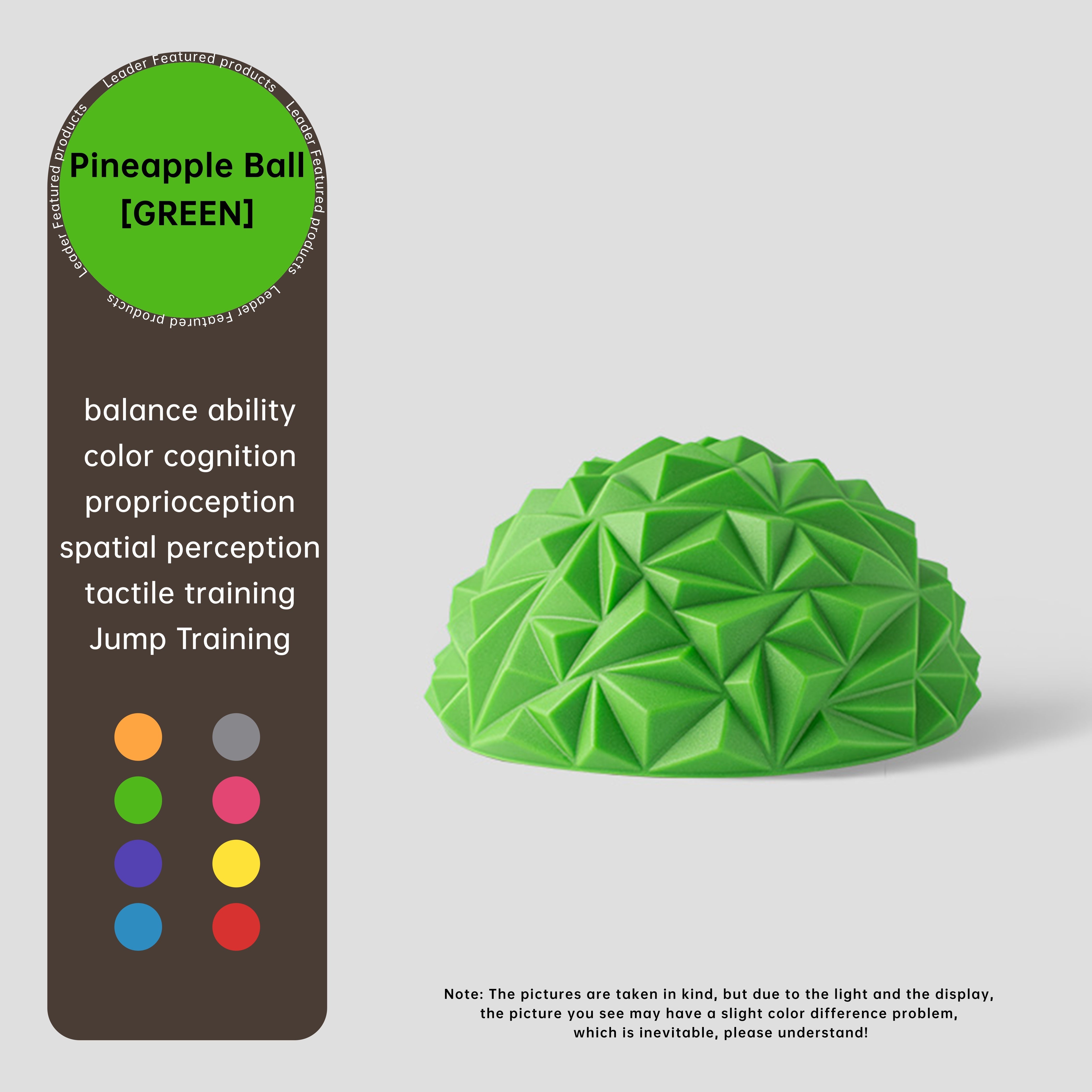 1 шт. ПВХ йога-мяч для балансировки, массажа ног и снятия стресса - подходит для йоги, пилатеса, гимнастики - взрослый, 1 упаковка