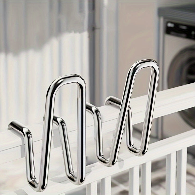 Juego de 3 ganchos de metal para zapatos para organización de armario, a prueba de agua, resistente a la oxidación, duradero