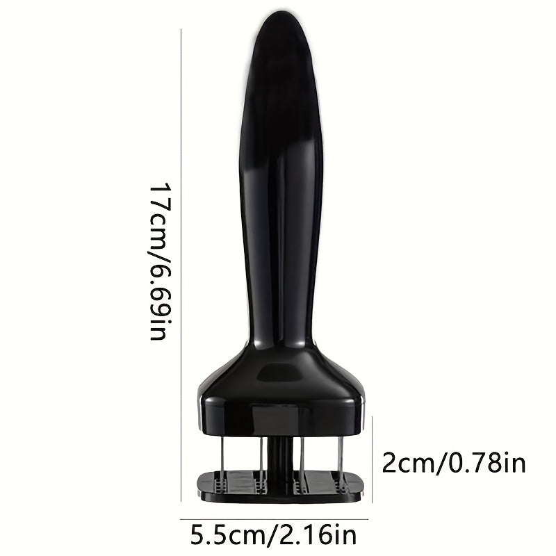 Stainless Steel Meat Tenderizer with 24 Needles Heavy Duty Kitchen Tool