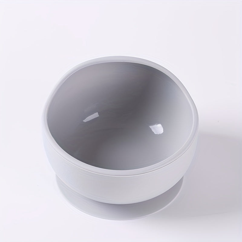 Plato de alimentación para bebés con ventosa de silicona para niños y niñas