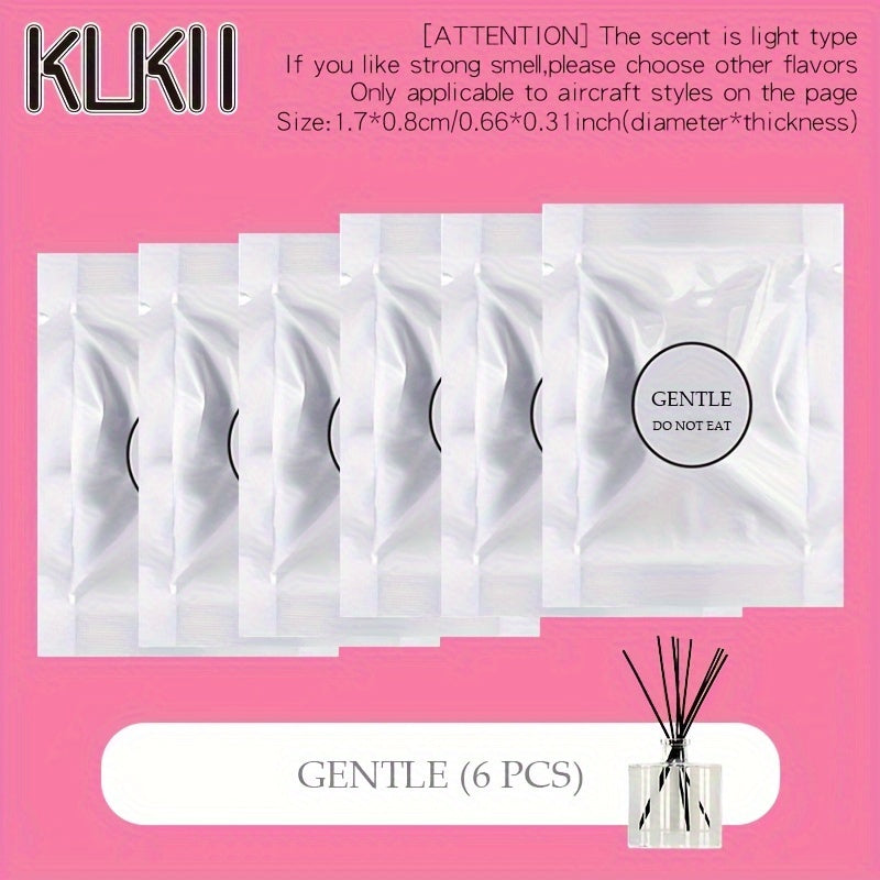 Car Air Freshener Scented Tablets Pack of 6 or 15 for Cars and SUVs