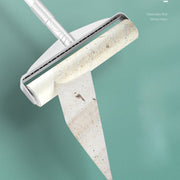 "Uzaytiriladigan Uzoq Tutqichli Lint Ruloni, Yashash Xonasi, Yotoqxona, Kiyimlar va To'shaklardan Soch va Hayvon Sochlarini Olib Tashlash uchun Mukammal - Pol va Gilamlarni Tozalash uchun Ajoyib, Elektr Energiya Talab Qilmaydi"