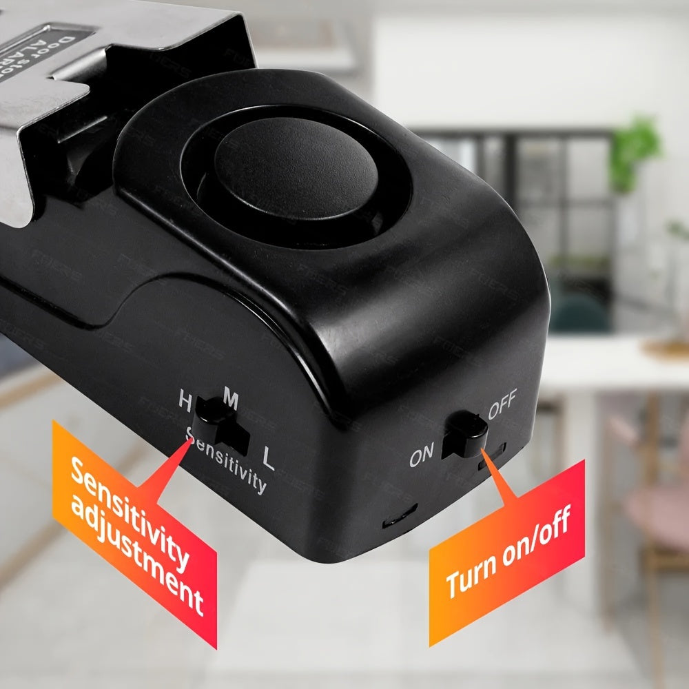 Anti-Theft Door Alarm for Travel and Home Security, Easy Install