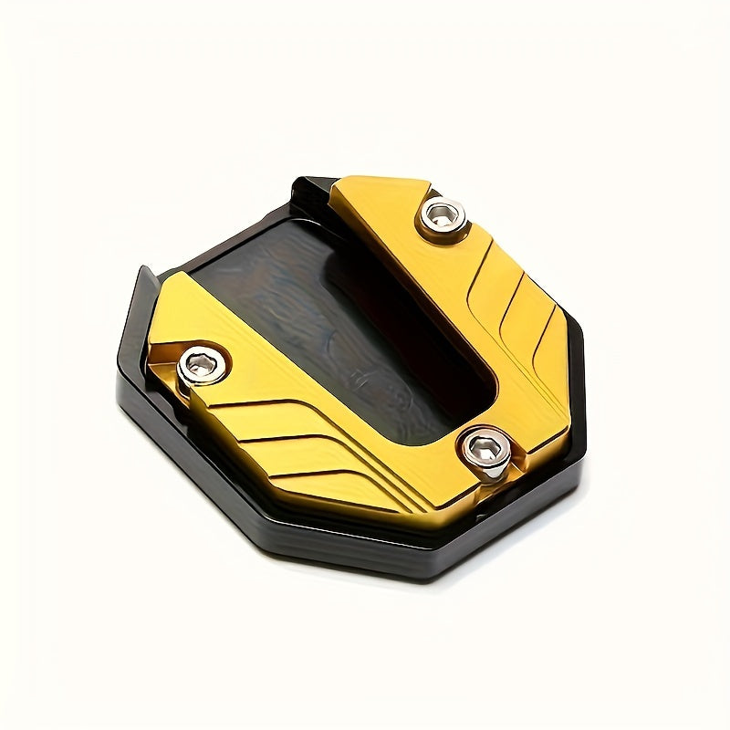 Motorcycle Foot Stand Stabilizer Extender Aluminum Anti-Sinking Pads